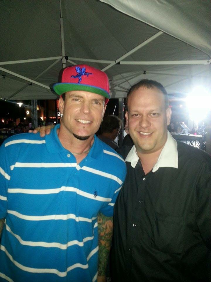Nathan with Vanilla Ice