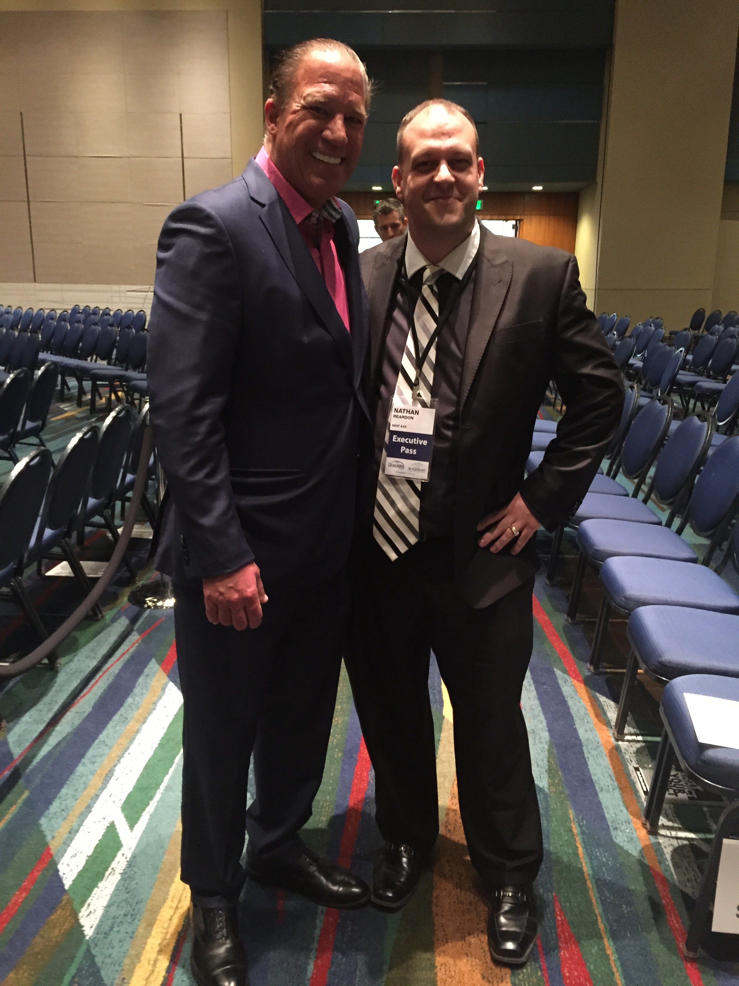 Nathan with Wayne Huizenga Jr.